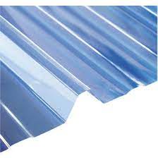 Plaque Polycarbonate Nervuree 1045 Translucide L 200 X L 105 Cm Bricoman