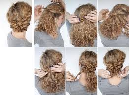 Cap it off with some vibrant flower petals for a delicate finish. Prom Hairstyles For Curly Hair