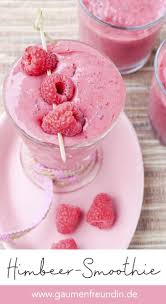 Himbeer Smoothie Aus Superfood Smoothies Rezept Himbeer Smoothie Smoothie Und Himbeersmoothie