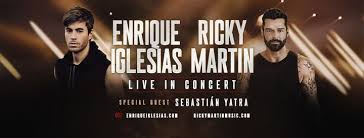 Puerto rican recording artist ricky martin has released ten studio albums, seven compilation albums, two live albums, one soundtrack album and four box sets. Enrique Iglesias Ricky Martin Scotiabank Arena Rexdale 7 October 2021