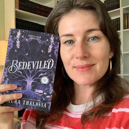 I got my author copies of Bedeviled! It's so stunning in person, and  there's nothing like holding the physical book in my hands to make the  story feel real! I can't believe