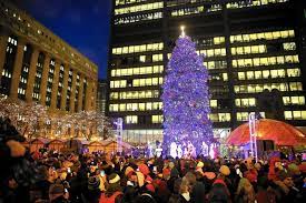 Chicago S Christmas Tree Moves To Millennium Park After Almost 50 Years Chicago Christmas Tree Chicago Christmas Christmas Tree