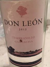 2012 Don Leon Tempranillo Garnacha Rose Vivino La guaracha en los anos 40 se hiso famosa con los arreglos ejemplares de las famosas orquestas cubanas,la sonora matanzera,nelo sosa y su conjunto colonial y la orquesta. vivino