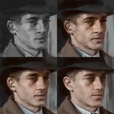 Die offizielle fanseite über nicht von volker bruch! Qingyang Liu Digital Painting Volker Bruch In Babylon Berlin