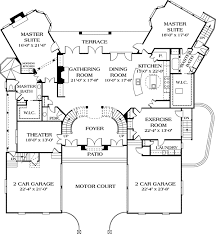 Plan 17647lv Dual Master Suites Master Suite Floor Plan Bedroom House Plans House Floor Plans