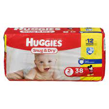 Snug Dry Jumbo Pack Size 2 Diapers Huggies 38 Ea Delivery Cornershop By Uber Canada