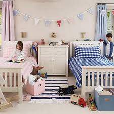 Baylon twin over twin solid wood standard bunk bed by harriet bee : Buy Childrens Bedroom Childrens Bedroom Accessories Red White Blue Fringed Rug From The Shared Girls Bedroom Kids Rooms Shared Boy And Girl Shared Bedroom