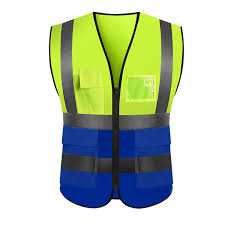 High Visibility Running Reflective Vest Security Equipment Night Work Tops B3802 Reflective Vest Reflective Running Vest Reflective Running Gear
