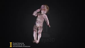 Niño Jesús Dormido - 3D model by Atalaya3D: Universidades Andalucia  [b35838d] - Sketchfab