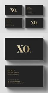 Black And Gold Visiting Card Design 25 Minimal Clean Business Cards Psd Templates In 2020 Gold Business Card Business Card Design Black Business Card Black