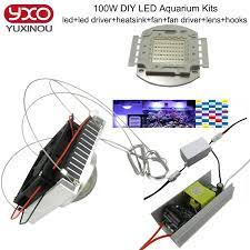 50w 100w Aquarium Light For Coral Diy 100w Multichips Led Aquarium Led Chip Best For Marine Fish Tank For Aquarium Led Aquarium Lighting Led Aquarium Lighting