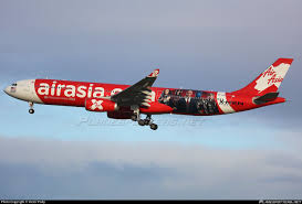 Airasia X My Airbus A330 343 9m Xxu Aircraft Painted In X Men Apocalypse Special Colors 2nd Version On Short Final To Austr Airbus Air Asia Aircraft