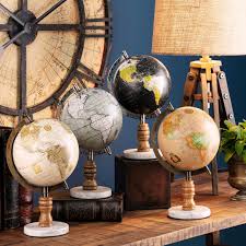 Atlas Decorative Globe Set Of 4 In 2020 Globe Decor Decor Globe
