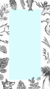 Wildlife Pattern Frame Mobile Phone Wallpaper Vector Premium Image By Rawpixel Com Te Phone Wallpaper Patterns Pattern Wallpaper Photo Frame Images