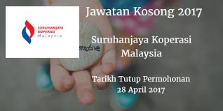 Peluang kerjaya anda bersama kami. Suruhanjaya Koperasi Malaysia Jawatan Kosong Skm 28 April 2017 Inimajalah Com