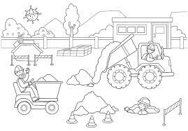 Construction coloring pages best page at. Construction Site Coloring Pages For Kids Coloring Pages Coloring Pages For Kids Kindergarten Coloring Pages Kindergarten Colors