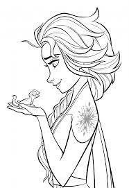 • learn how to draw bruni the cute fire spirit salamander from disney's frozen 2 easy, step by step drawing tutorial. Frozen 2 Colouring Pages Bruni Recipe Delicious