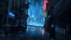 Cyberpunk 2077 Street Anime Scenery Wallpaper Cyberpunk City Anime Scenery