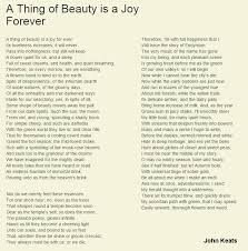 A Thing Of Beauty Is A Joy Forever By John Keats Keats John Keats Emily Dickinson Poetry