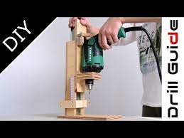 How To Build A Drill Press Drill Guide Machine Handmade Drill Stand Youtube Drill Guide Drill Press Homemade Drill Press