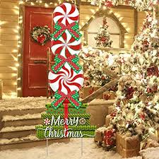 We did not find results for: Elcoho 4 Packs Christmas Giant Candy Yard Signs Splicing Lawn Decorations Giant Holiday Decor Signs With Stake For Christmas Decorations Amazon Co Uk Garden Outdoors