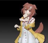 ホロライブプロダクション) is a virtual youtuber (vtuber) talent agency owned by japanese tech entertainment company cover corporation. Korone 3d Models To Print Yeggi