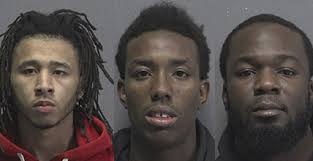 Three men arrested, one attempts to flee after traffic stop