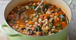 For the bruschetta variations, grill slices of ciabatta or pugliese bread, rub with garlic and drizzle with olive oil. Barefoot Contessa Winter Minestrone Garlic Bruschetta Recipes