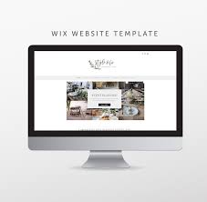 Style Co Minimalistic Premade Wix Website Template Etsy Wix Templates Wix Website Templates Event Planning Website