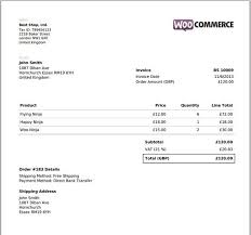 Download Woocommerce Pdf Invoices Srmehranclub Com Invoice Template Word Invoice Template Invoice Sample