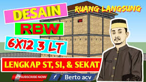 Gambar rbw 8x8 3 lantai bentuk kota : 47 Desain Rumah Walet 8x8 Homsweetimpian