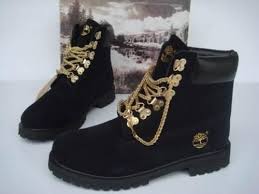 Black And Gold Timberlands Black Gold Timberlands For Me Boots Timberland Boots Black Timberland Boots Women