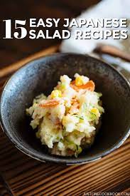 15 Easy Japanese Salad Recipes Just One Cookbook Japanese Salad Japanese Salad Recipes Easy Japanese Recipes