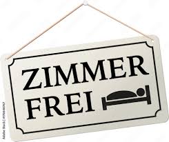 Betten beziehen in der jugendherberge ilyas gibt tipps fur kinder. Schild Anhanger Zimmer Frei Mit Piktogramm Bett Stock Vector Adobe Stock