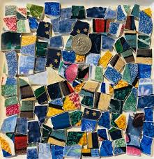 Mosaic Art Crafts Broken China