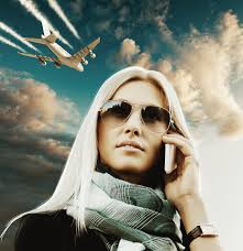 Jetsetting reporters