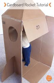 Today, we show you how to make a jewelry box out of cardboard. Diy Cardboard Rocket Create In The Chaos