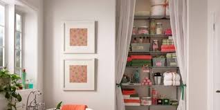 Racks ikea kitchen shelves with different styles to match. Project Ideas For Hiding Clutter With Curtains Shades Apartment Therapy