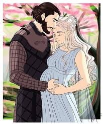 Jon And Pregnant Dany Game Of Thrones Art Game Of Throne Daenerys A Dream Of Spring