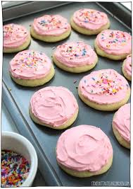 Vegan Soft Frosted Sugar Cookies Recipe Vegan Sugar Cookies Vegan Dessert Recipes Vegan Sweets