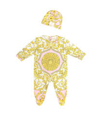 Young Versace Onesie And Hat Set Mytheresa Babies