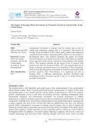 Fungsi ini dibutuhkan untuk aplikasi yang bekerja dengan benar. Pdf The Impact Of Foreign Direct Investment On Economic Growth A Causal Study In The United States
