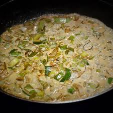 Coquilles St Jacques Sur Fondue De Poireau Cremee Coquille St Jacques Fondue De Poireaux St Jacques