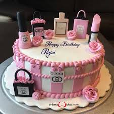 Birthday Cake Design Pictures With Name Gucci Name Birthday Wish Cake Enamewishes In 2020 Cute Birthday Cakes Birthday Wishes Cake Cake Designs Birthday