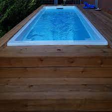Le piscine interrate prefabbricate in vetroresinarappresentano la scelta più rapida ed economica del mondo piscine. Piscina In Vetroresina Prefabbricate Interrata Mod Kuba Misure Cm 2 40 X 5 00 X H1 53
