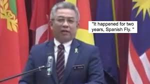 He served as member of the johor state legislative assembly (mla) for parit raja from march 2008. Malaysian Health Minister Mistakes Spanish Flu For Spanish Fly During University Talk Coconuts Kl
