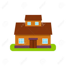 Perhaps the following data that we have add as well you need. Brown Suburban House Exterior Design With Attic Storey Primitive Royalty Free Cliparts Vectors And Stock Illustration Image 61433668