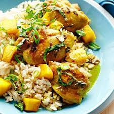 Mango Chicken Over Rice Recipe Recipe Mango Chicken Mango Chicken Recipes Chicken Recipes