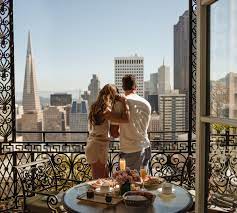 Fairmont San Francisco Main Building Balcony Suite Breakfast Fairmont San Francisco Fairmont Hotels And Resorts