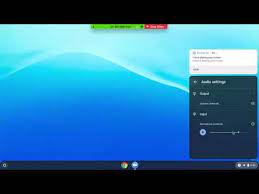 How To Change The Microphone Volume On The Chromebook Youtube